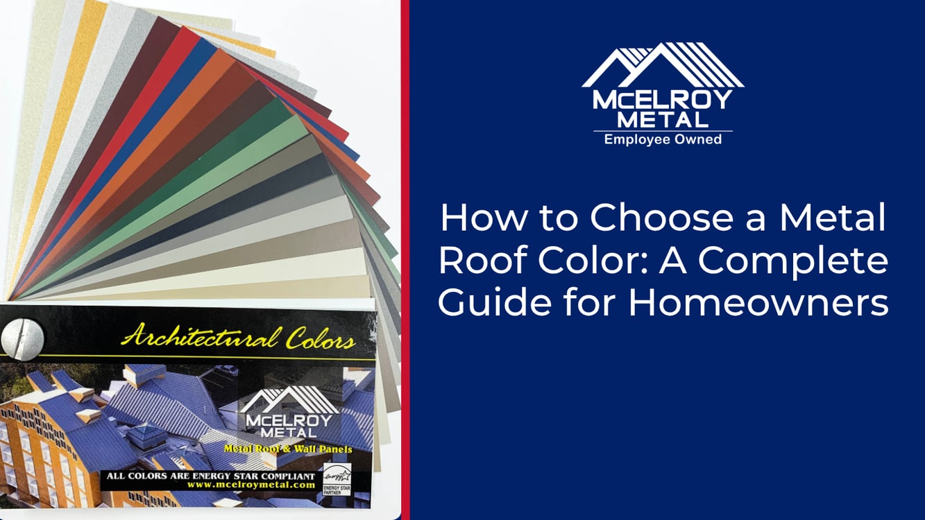 McElroy Metal Leading Manufacturer of Metal Roofing and Metal Siding